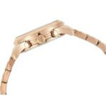 Michael Kors Runway Ρολόι Χρονογράφος Με Ροζ Χρυσό Μεταλλικό Μπρασελέ MK6163 - Image 5