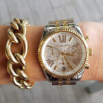 Michael Kors Lexington Ρολόι Χρονογράφος Με Μεταλλικό Μπρασελέ Σε Χρυσό MK5955 - Image 3