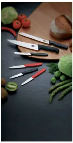 Victorinox Fibrox Μαχαίρι Τεμαχισμού-Ζαχαροπλαστικής Οδοντωτό από Ανοξείδωτο Ατσάλι 26cm (5.2933.26) - Image 3