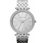 Michael Kors Stainless Steel Bracelet Darci Ρολόι Με Ασημί Μεταλλικό Μπρασελέ MK3190