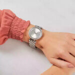 Michael Kors Stainless Steel Bracelet Darci Ρολόι Με Ασημί Μεταλλικό Μπρασελέ MK3190 - Image 3
