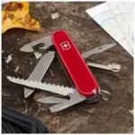 Victorinox Hiker Ελβετικός Σουγιάς Με 13 Λειτουργίες Σε Κόκκινο 91mm (1.4613) - Image 3