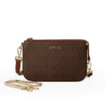 Lavor 902 Γυναικεία Τσάντα Χιαστί / Χειρός Σε Χρώμα Ταμπά