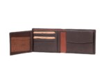 Lavor 1-6170 Δερμάτινο Ανδρικό Πορτοφόλι Με RFID Καφέ - Image 2