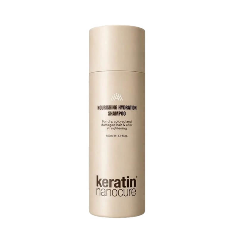 Keratin Nanocure Nourishing Hydration Shampoo 500ml - Image 1