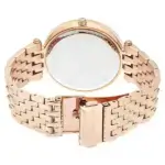 Michael Kors Stainless Steel Bracelet Darci Ρολόι Με Ροζ Χρυσό Μεταλλικό Μπρασελέ MK3400 - Image 4