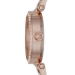 Michael Kors Parker Ρολόι Χρονογράφος Με Μεταλλικό Μπρασελέ σε Ροζ Χρυσό χρώμα MK5616 - Image 5
