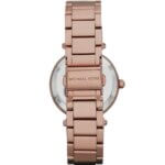 Michael Kors Parker Ρολόι Χρονογράφος Με Μεταλλικό Μπρασελέ σε Ροζ Χρυσό χρώμα MK5616 - Image 4