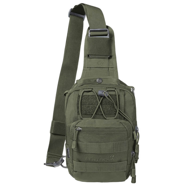 pentagon_ucb_2_0_k17046_06_olive Pentagon UCB K17046-2.0 Τσαντάκι Ώμου/Χιαστί Σε Χρώμα Χακί 7Lt - Image 1