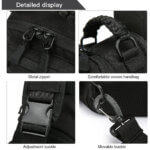 Στρατιωτικό Τσαντάκι Στήθους Tactical Cardinal MT4080 Σε Χρώμα Μαύρο 14Lt - Image 3