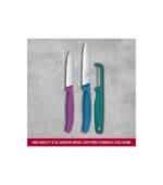 Victorinox Swiss Classic Paring Knife & Αποφλοιωτής Swiss Classic Με Μήκος Λεπίδας 8-10cm Από Ανοξείδωτο Ατσάλι Πολύχρωμα Set 3 ΤΕΜ (6.7116.33C1) - Image 3