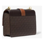Michael Kors 35S5GGRC1BBRO Δερμάτινη Γυναικεία Τσάντα Ώμου Σε Καφέ - Image 3