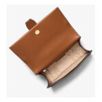 Michael Kors 35S5GGRC1BBRO Δερμάτινη Γυναικεία Τσάντα Ώμου Σε Καφέ - Image 4