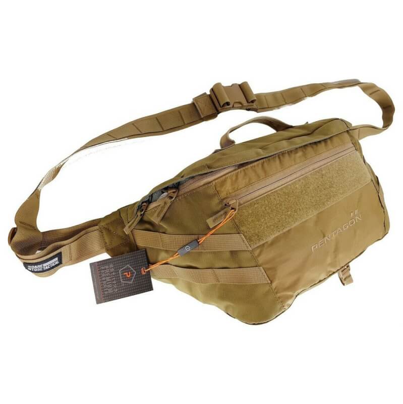 pentagon_telamon_bag_coyote_8_5ltr Pentagon K16108 Telamon Τσαντάκι Στήθους Σε Χρώμα Coyote 8,5Lt - Image 1
