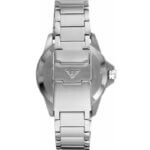 Emporio Armani Renato Ρολόι με Ασημί Μεταλλικό Μπρασελέ AR11339 - Image 4
