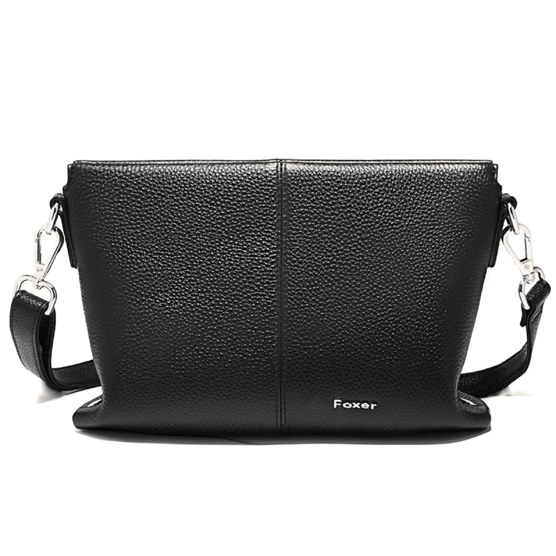 foxer 9136186F Foxer 9136186F Γυναικεία Τσάντα Χιαστί / Ώμου Σε Μαύρο - Image 1
