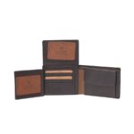 Lavor 1-6204 Δερμάτινο Ανδρικό Πορτοφόλι Με RFID Καφέ - Image 2