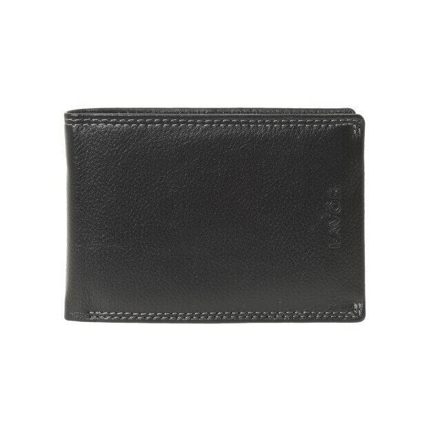 lavor_dermatino_andriko_portofoli_me_rfid_mayro_1_3848 Lavor 1-3848 Δερμάτινο Ανδρικό Πορτοφόλι Με RFID Μαύρο - Image 1