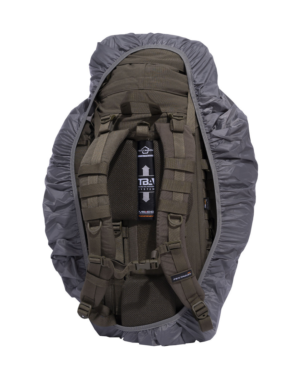 Pentagon Deos Σακίδιο Πλάτης K16105-01 Σε Χρώμα Μαύρο 65Lt - Image 7
