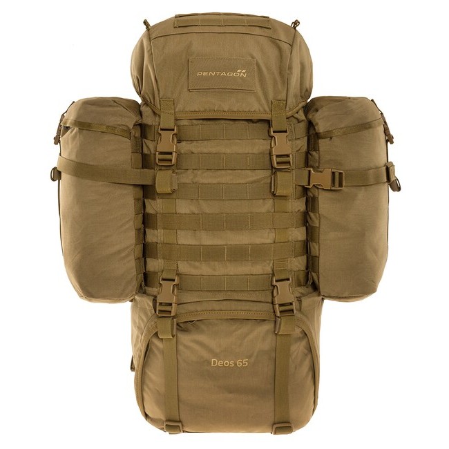 Pentagon Deos Σακίδιο Πλάτης K16105-03 Σε Χρώμα Coyote 65Lt - Image 3