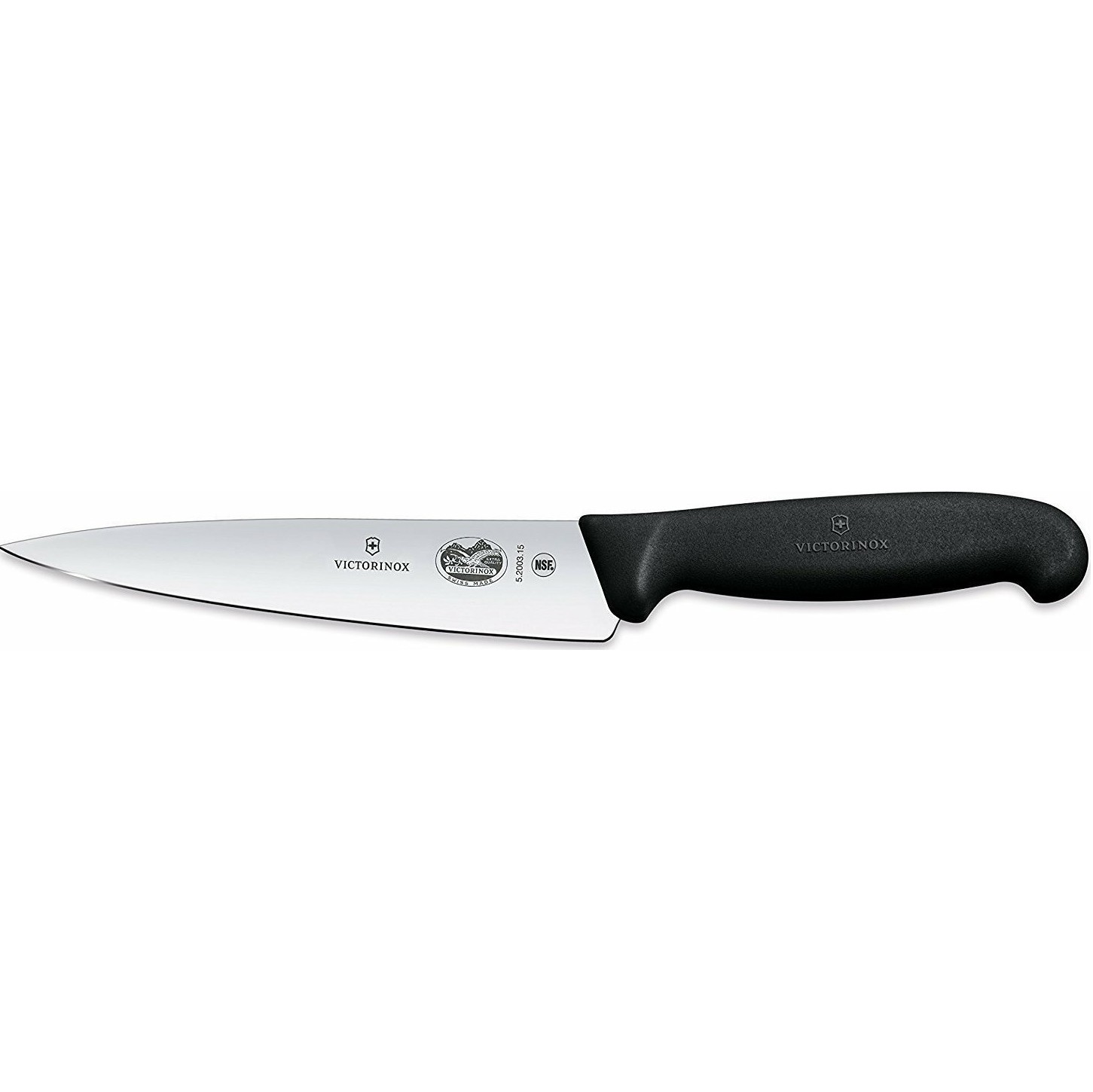 Victorinox Fibrox Μαχαίρι Chef από Ανοξείδωτο Ατσάλι 15cm (5.2003.15)