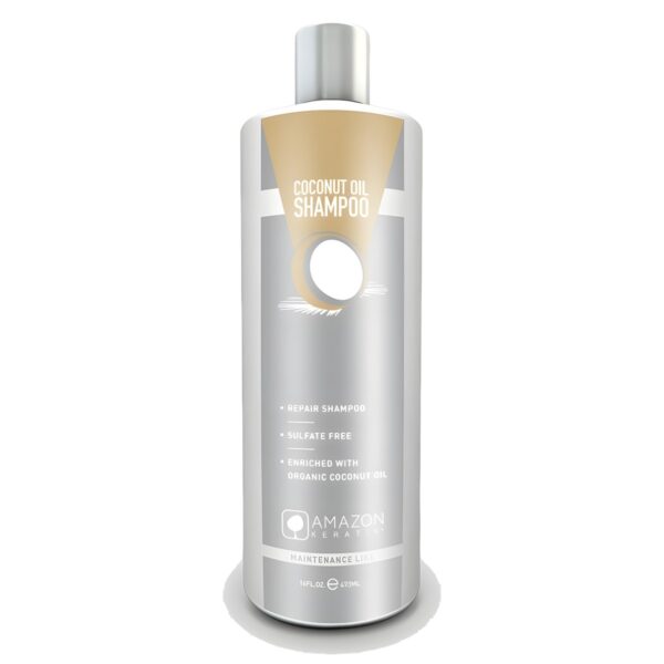 Σαμπουάν μαλλιών Amazon Keratin Coconut Oil Shampoo, 473 ml