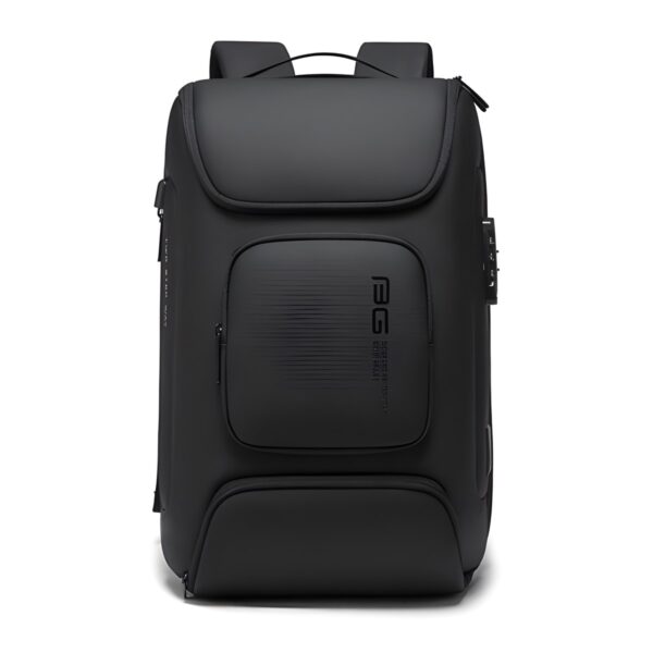 Αδιάβροχο υφασμάτινο σακίδιο πλάτης Bange για laptop 15,6", μαύρο