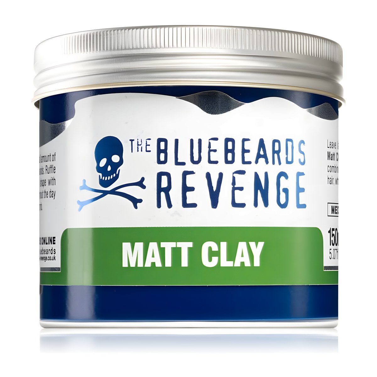 Πηλός φορμαρίσματος μαλλιών Bluebeards Revenge Matt Clay, 150 ml