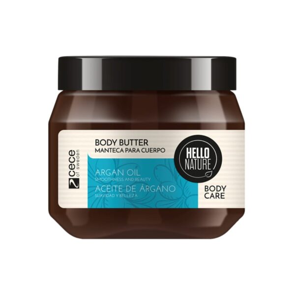 Body butter Cece of Sweden Hello Nature Bio Argan, 250 ml