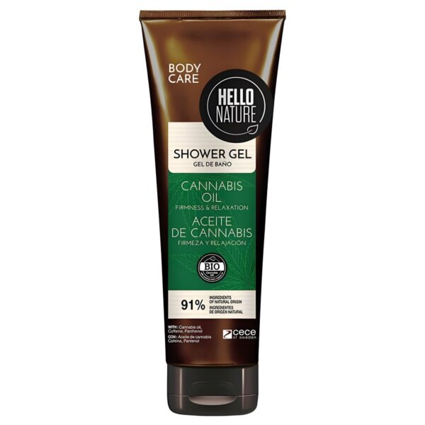 Αφρόλουτρο Cece of Sweden Hello Nature Bio Cannabis, 250 ml