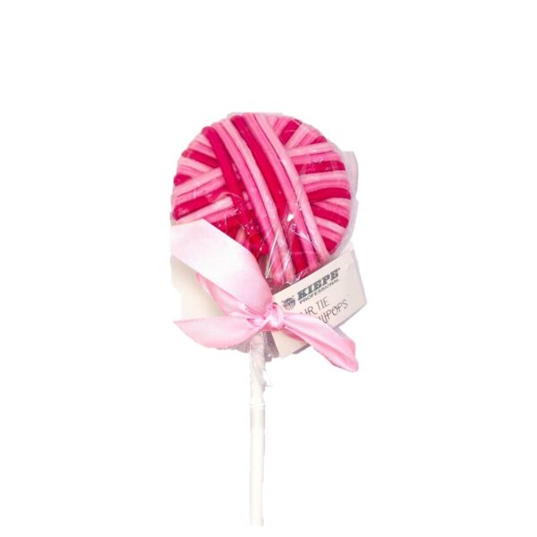 Λαστιχάκια μαλλιών Kiepe Professional Hair Tie Lollipops, ροζ, 24 τεμ.