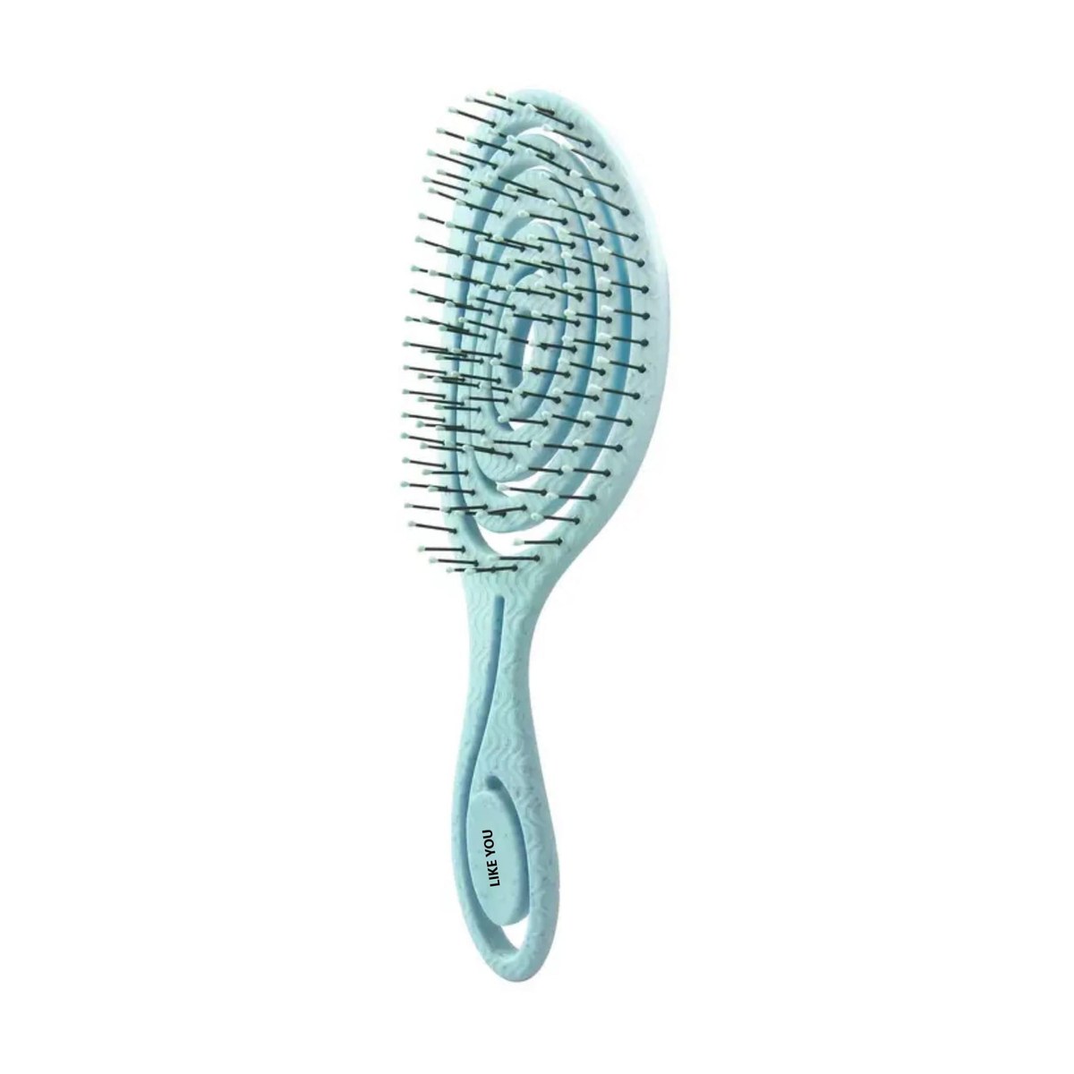 Βιολογική βούρτσα μαλλιών Like You Bio-brush, μπλε
