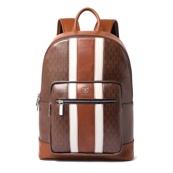 Σακίδιο πλάτης Bull Captain από eco leather, καφέ