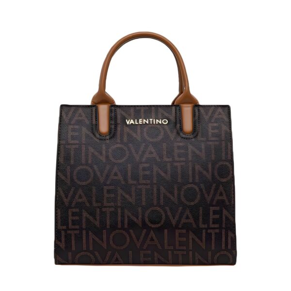 Γυναικεία τσάντα χειρός και ώμου Valentino Bags Regina Re από οικολογικό δέρμα, καφέ, 26x29 εκ.