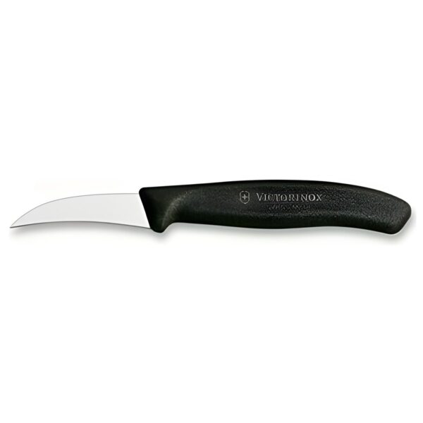 Μαχαίρι παπαγαλάκι Victorinox Swiss Classic από ανοξείδωτο ατσάλι, 6 εκ., μαύρο