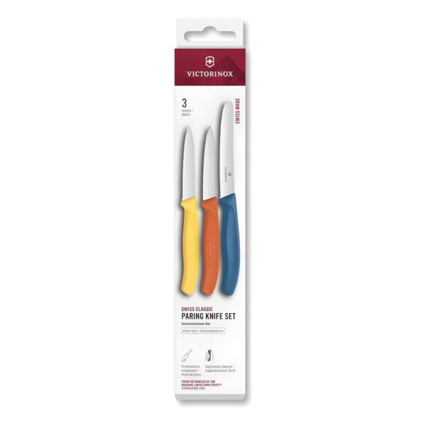 Σετ 3 τεμαχίων μαχαίρια κουζίνας Victorinox Swiss Classic Paring Knife, πολύχρωμα